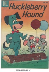 Huckleberry Hound © October-December 1959 Dell  Four Color #1050